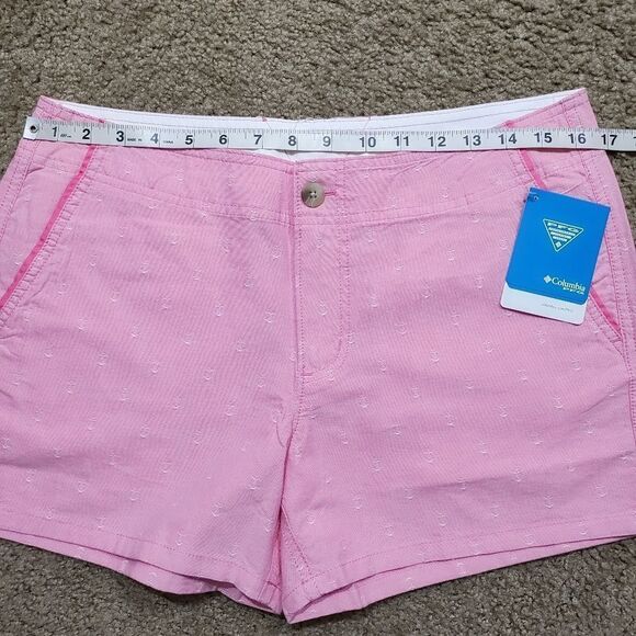 Columbia PFG Pink Solar Fade Women's Shorts -B - Picture 4 of 6
